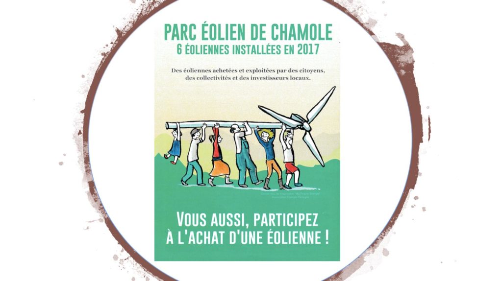 Comment les citoyens ont investi  Éolienne citoyenne de Chamole